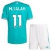 Camisolas Liverpool M.Salah 11 Criança 3º Equipamento 2025-26 Manga Curta
